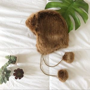 Faux Fur Trapper Hat Topshop
